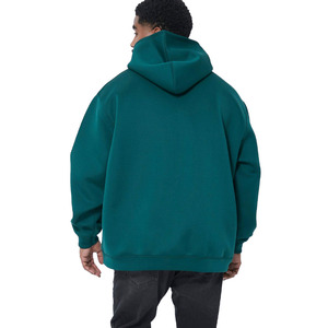 Calidad Premium Hombres Bosque Verde Color Hombres Tallas grandes Sudadera con capucha básica para la venta Hombres Venta al por mayor Sudaderas con capucha baratas - Product Image 4