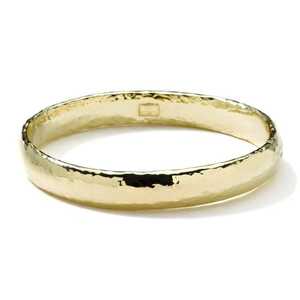 Brazalete de Latón Chapado en Oro con Hebilla Abierta, Textura Geométrica Irregular con Arrugas, para Mujer, Regalo de Boda, Joyería de Boutique - Product Image 3