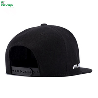 Gorra de béisbol de sarga impermeable estructurada de 6 paneles Unisex de alta calidad, estampado personalizado, bordado a mano, parche con agujero de corte ajustable