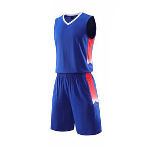 Ensemble d'uniforme de basket-ball pour jeunes, tissu en maille de haute qualité, maillot d'entraînement, vêtements de sport - Product Image 2