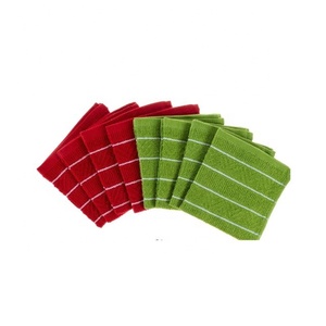 ผ้าขนหนูสำหรับใช้ในครัวผ้าคอตตอนปักลายดอกเดซี่ผ้าคอตตอนสี100% - Product Image 4