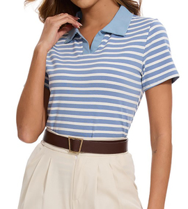 เสื้อถักผู้หญิงคุณภาพสูงแฟชั่นใหม่ รับทำโลโก้ ผ้าฝ้าย 100% 220 GSM สวมใส่สบาย ระบายอากาศ แห้งเร็ว BD - Product Image 1