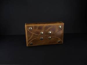 Organizador de coche Accesorios de cuero con soporte de caja de pañuelos Almacenamiento incluido - Product Image 4