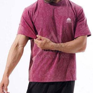 Diseña Tu Propio Logotipo, Camisetas para Hombre con Lavado Ácido, Ropa Casual, Último Diseño, Camisetas para Hombre con Lavado Ácido - Product Image 2