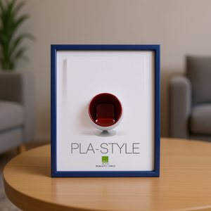 Marco de Plástico Azul Brillante Estilo PLA BÁSICO de 50x70cm para Bubola y Naibo, Categoría de Producto Marcos de Plástico, Modelo PLA01 BL 21 - Product Image 3