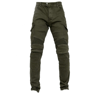 Jeans de moto durables et respirants à séchage rapide pour hommes avec protection pour une sécurité et un confort améliorés pendant la conduite - Product Image 2