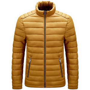 Chaquetas acolchadas de tendencia informal para hombre, chaleco de Color sólido, chaqueta acolchada con cremallera, diseño superior, buena calidad, el mejor diseño, chaquetas para hombre - Product Image 2