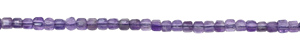 Perles de pierres précieuses en améthyste facettées de 2 à 2,5 mm, forme boîte, pour la fabrication de bijoux - Product Image 5
