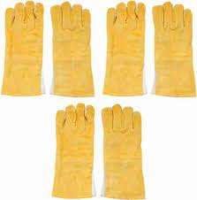 Guantes DE SEGURIDAD DE CUERO antideslizantes y anticortes multiusos para agricultura, jardinería, otras actividades al aire libre - Product Image 2