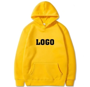 Sudadera con capucha de algodón 100% unisex con estampado personalizado, logotipo bordado, estilo informal, patrón sólido, ropa de invierno con capucha frontal, teñido liso - Product Image 5