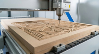 Routeur CNC industriel 1300x2500mm 3/4 axes pour la production de meubles et la fabrication sur mesure de menuiseries architecturales (type portique)