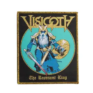 Source factory bulk custom wholesale designer woven patch embroidery sew on patches for clothing