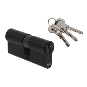 Cylindre de porte Yale Y500 30/70, 3 clés dentelées, noir - Product Image 1
