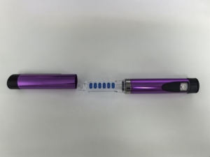 हॉट सेल ब्लैक गोल्ड बैंगनी 60iu v3 धातु पुनः प्रयोज्य पेन - Product Image 4