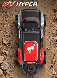 Voiture RC MJX HYPER H8P 1:8 Brushless Ford Bronco <span class=keywords><strong>Baja</strong></span> <span class=keywords><strong>1000</strong></span> 4WD Tout-Terrain Camion Professionnel Simulation Véhicule de Simulation d'Escalade - Product Image 4