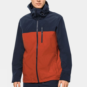 Veste Softshell légère à fermeture éclair la plus vendue pour hommes Logo personnalisé Équipement d'extérieur coupe-vent - Product Image 2