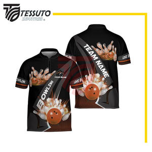 Respirant hommes bols de pelouse uniforme confortable vêtements de Sport Anti-rides prix raisonnable hommes bols de pelouse uniforme avec poids léger - Product Image 5