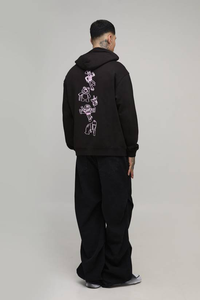 Sudadera de Lujo para Hombre, Personalizada con Relieve, 100% Algodón, Corte Regular, Talla XL, Ropa de Invierno, Felpa Lisa Teñida, Transpirable - Product Image 2