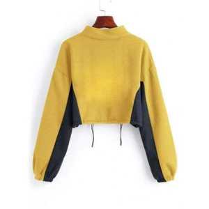 Sudaderas con Capucha y Cuello Alto para Mujer, Invierno, Cierre Corto, Transpirables, Forradas de Felpa, con Estampado, para Adultos - Product Image 3