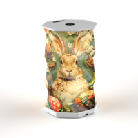 Nouvel arrivage Nezha Design Element LED rechargeable coffret cadeau pour enfants lampe en papier pliante Articles populaires maintenant cadeaux d'entreprise en papier