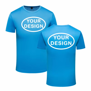 T-shirt personnalisable à séchage rapide avec motif uni imprimé devant et derrière personnalisé avec votre logo ou photo Cadeau parfait - Product Image 6