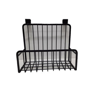 Hot Selling Metal Iron <b>Wire</b> <b>Basket</b> in Rectangle Shape Black Finished for Tabletop and Kitchenware Multipurpose <b>Storage</b> <b>Basket</b> - Product Image 1