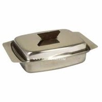 Haute demande excellente qualité métal haute qualité argent plaqué beurre plat vaisselle ustensiles de cuisine accessoires prix impressionnant