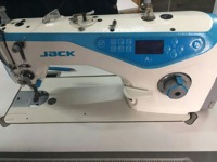 Machine à coudre industrielle à point droit à aiguille simple à entraînement direct informatisée JACK A3 d'occasion