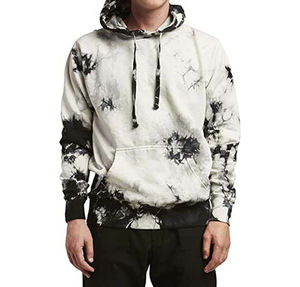 <b>Men</b> Embossed Print Solid Hooded Autumn Casual Hoodies Lightweight Quick Dry Regular Fit Cropped <b>Sweatshirts</b> - Product Image 1