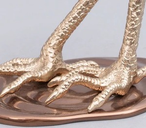 Vase décoratif exquis en forme d'oiseau avec style contemporain parfait pour la décoration intérieure chambre et table à manger - Product Image 4