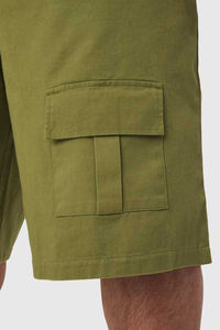 Short cargo léger en sergé de coton pour hommes avec fermeture à cordon de serrage Dernier design personnalisé Vente en gros Vêtements décontractés Motif solide - Product Image 3
