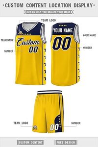 Maillots de basket-ball personnalisés avec logo brodé, design tendance, pour hommes, en jersey blanc uni classique, ensembles de basket-ball - Product Image 3