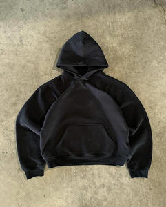 ชุดเซ็ตเสื้อฮู้ดดี้และกางเกงจ็อกเกอร์ผ้าฟลีซเนื้อหนา 500GSM ผลิตจากผ้าฝ้าย 100% ระบายอากาศได้ดี เป็นมิตรกับสิ่งแวดล้อม เหมาะสำหรับสตรีทแวร์ แบบเรียบง่าย - Product Image 2