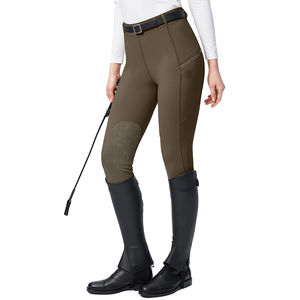 Oem/odm Services Pantalons d'équitation pour femmes Culotte à fond intégral Collants équestres Jodhpurs Pantalons équestres en silicone - Product Image 1