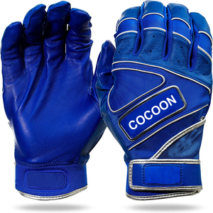 Gants de frappe de baseball professionnels personnalisés ODM, cuir de qualité supérieure, spandex/polyester, légers, respirants, soutien du poignet, personnalisés - Product Image 6