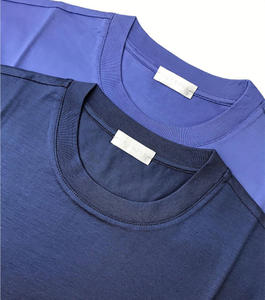 Vente en gros de t-shirt 100% coton de qualité supérieure 180gsm uni à demi-manches et col en O à prix bon marché des vêtements directs - Product Image 3