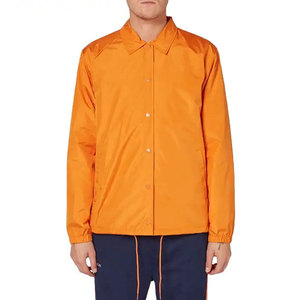 สีทึบโลโก้ที่กําหนดเองเสื้อแจ็คเก็ตผู้ชายระบายอากาศได้เอง DIY OEM ฤดูใบไม้ร่วงลําลองผู้ชายแจ็คเก็ตโพลีเอสเตอร์สําหรับขาย - Product Image 6