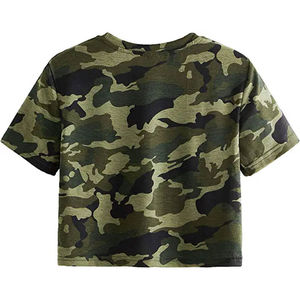 เสื้อยืดเอวลอยสำหรับผู้หญิงเสื้อยืดเอวลอยระบายอากาศได้ดีสำหรับผู้หญิงเสื้อครอปสำหรับผู้หญิงเสื้อครอปใส่โลโก้ได้ตามต้องการ - Product Image 2