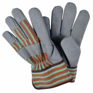 Guantes canadienses XL resistentes de calidad superior Guantes de trabajo de cuero de vaca divididos Guantes DE TRABAJO suaves y cómodos Resistencia a la abrasión - Product Image 5