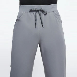 Tenues médicales à manches courtes en tissu tissé de haute qualité, séchage rapide, respirantes, pour l'été, uniformes médicaux pour hommes - Product Image 5