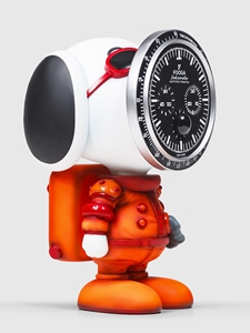 Tùy Chỉnh Nhà Sản Xuất Máy Phim Hoạt Hình Nghệ Thuật Astronuant Thể Thao PVC Vinyl Đồ Chơi Với Hộp Đồ Chơi Hình Bức Tượng - Product Image 2