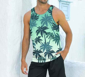 Confortable hommes Sublimation débardeur respirant vente chaude léger pas cher taux Sublimation débardeur avec dans les dernières conceptions - Product Image 4