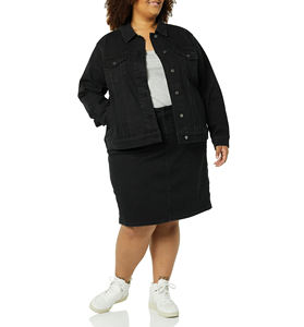 Vestes en jean personnalisées respirantes, imperméables et écologiques pour femmes avec options de couleur et de taille personnalisées - Product Image 5