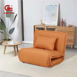 Japanisches Tatami Klapp-Futon-Schlafs ofa Modernes Design Faltbarer Metallrahmen stoff für Wohnzimmer Hotel Schlafzimmer Apartment - Product Image 3