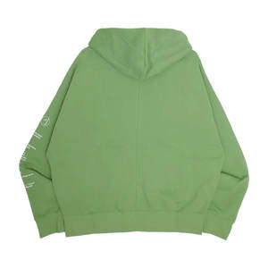 URBANGAZER INDUSTRIES Sudaderas con capucha con logotipo personalizado para hombres Sudaderas con capucha bordadas de invierno con cremallera completa con diseño propio de hombres - Product Image 3