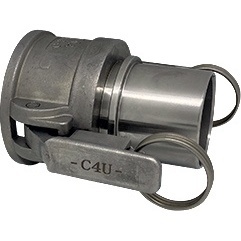 กุญแจสแตนเลสแบบ Kamlok Type C VA 1.4408 ขนาด 33.25 มม. 1 นิ้ว ขนาดกุญแจ 25 มม. TEGUMA - Product Image 1