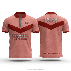 เสื้อโปโลผู้ชายโลโก้แบบกำหนดเอง เสื้อกอล์ฟแบบซับลิเมชั่น เสื้อโปโลกอล์ฟผู้ชายแบบซับลิเมชั่น ชุดกีฬาแห้งเร็ว - Product Image 2