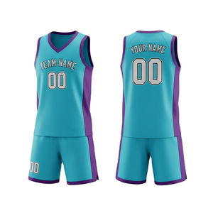 Ensemble de maillots de basket-ball professionnels, shorts respirants à séchage rapide, vêtements de sport en gros - Product Image 4