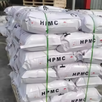 Additif pour mastic mural 100000cps 200000cps Poudre blanche HPMC Éther de cellulose