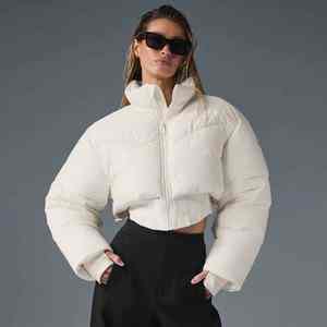 <b>Women</b> Hooded Down <b>Puffer</b> <b>Jacket</b> Thick Quilted Warm Winter Outerwear Casual Fashion - Product Image 6